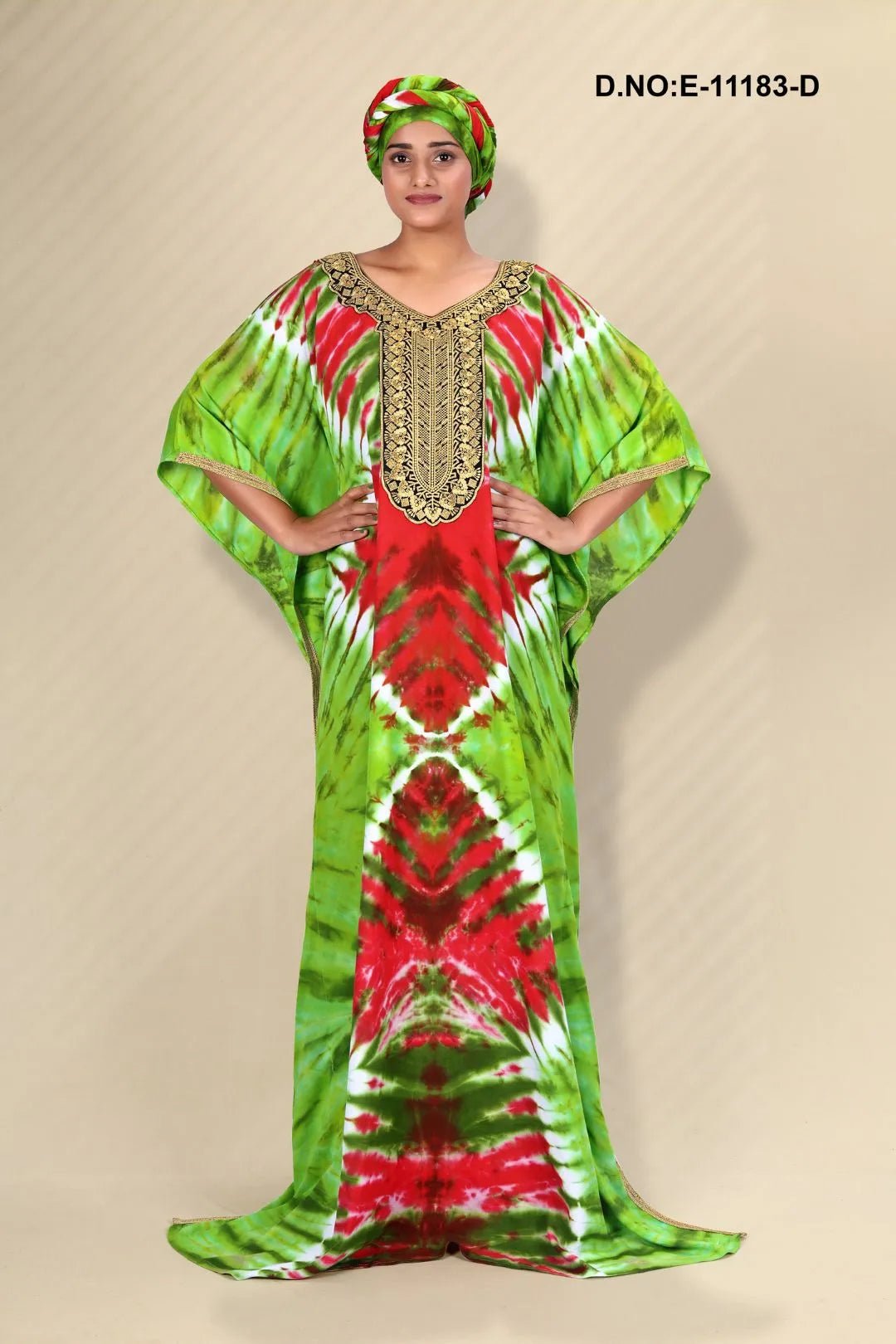 Fluid Farasha with Shimmering Yoke Detail - غاجي والا إكسبورت Gajiwala Export