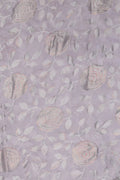 Frosty Metallic Floral Brasso Fabric - غاجي والا إكسبورت Gajiwala Export
