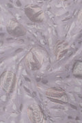 Frosty Metallic Floral Brasso Fabric - غاجي والا إكسبورت Gajiwala Export