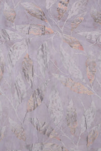 Frosty Metallic Foliage Brasso Fabric - غاجي والا إكسبورت Gajiwala Export