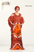 Fuchsia Farasha Kaftan Gown with Crystal Yoke - غاجي والا إكسبورت Gajiwala Export