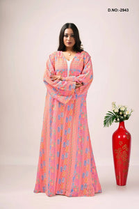 Georgette Shrug in Chikankari Stripe Tapestry - غاجي والا إكسبورت Gajiwala Export