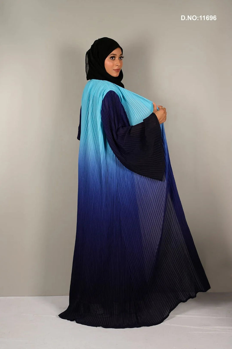 Georgette Shrug with Elegant Pleated Flow Design