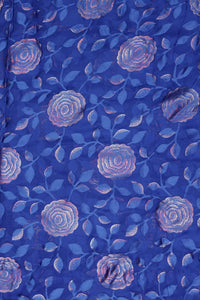 High - Contrast Metallic Floral Brasso Fabric - غاجي والا إكسبورت Gajiwala Export