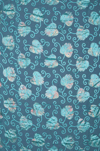 High - Shine Metallic Floral Brasso Fabric - غاجي والا إكسبورت Gajiwala Export