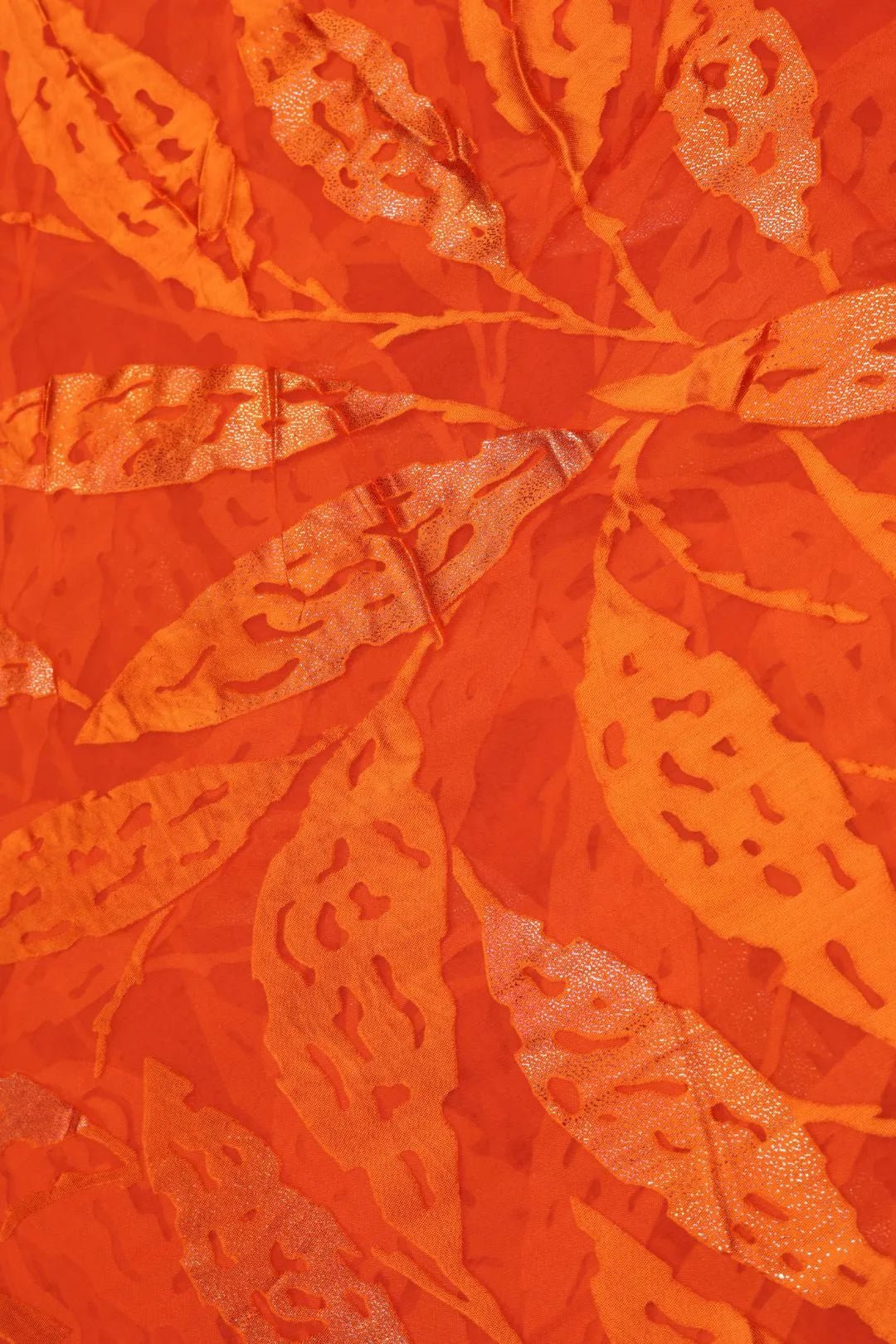 High - Vibrancy Metallic Foliage Brasso Fabric - غاجي والا إكسبورت Gajiwala Export