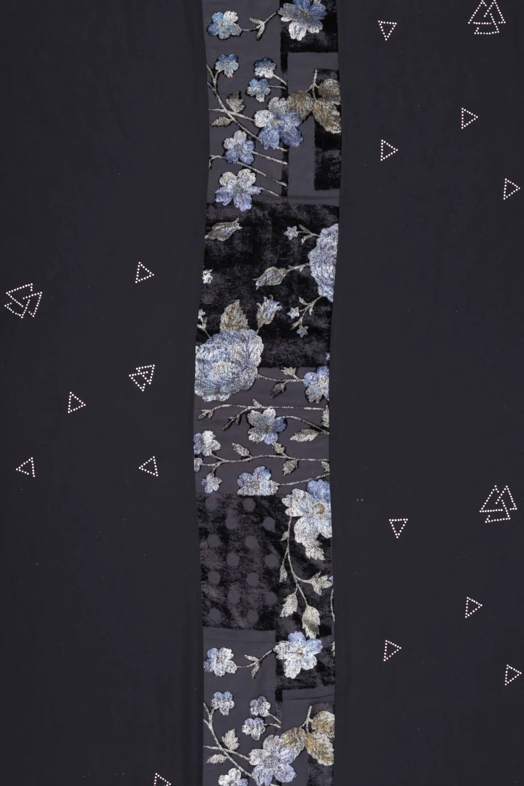 Soft Brasso Fabric Stole with Floral Design- غاجي والا إكسبورت Gajiwala Export