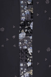 Soft Brasso Fabric Stole with Floral Design- غاجي والا إكسبورت Gajiwala Export