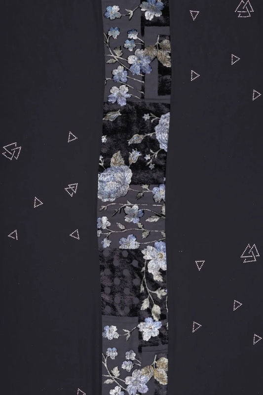 Soft Brasso Fabric Stole with Floral Design- غاجي والا إكسبورت Gajiwala Export