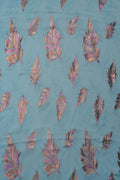 Jacquard Fabric with Metallic Leaf Pattern - غاجي والا إكسبورت Gajiwala Export