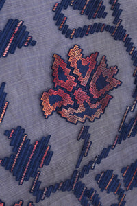 Jacquard fabric Tribal Stitch Mesh with Diamond Border - غاجي والا إكسبورت Gajiwala Export