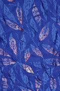 Jewel - Toned Metallic Foliage Brasso Fabric - غاجي والا إكسبورت Gajiwala Export
