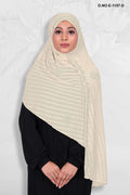 Labyrinth Geometric Dupatta with Crystal Border - غاجي والا إكسبورت Gajiwala Export