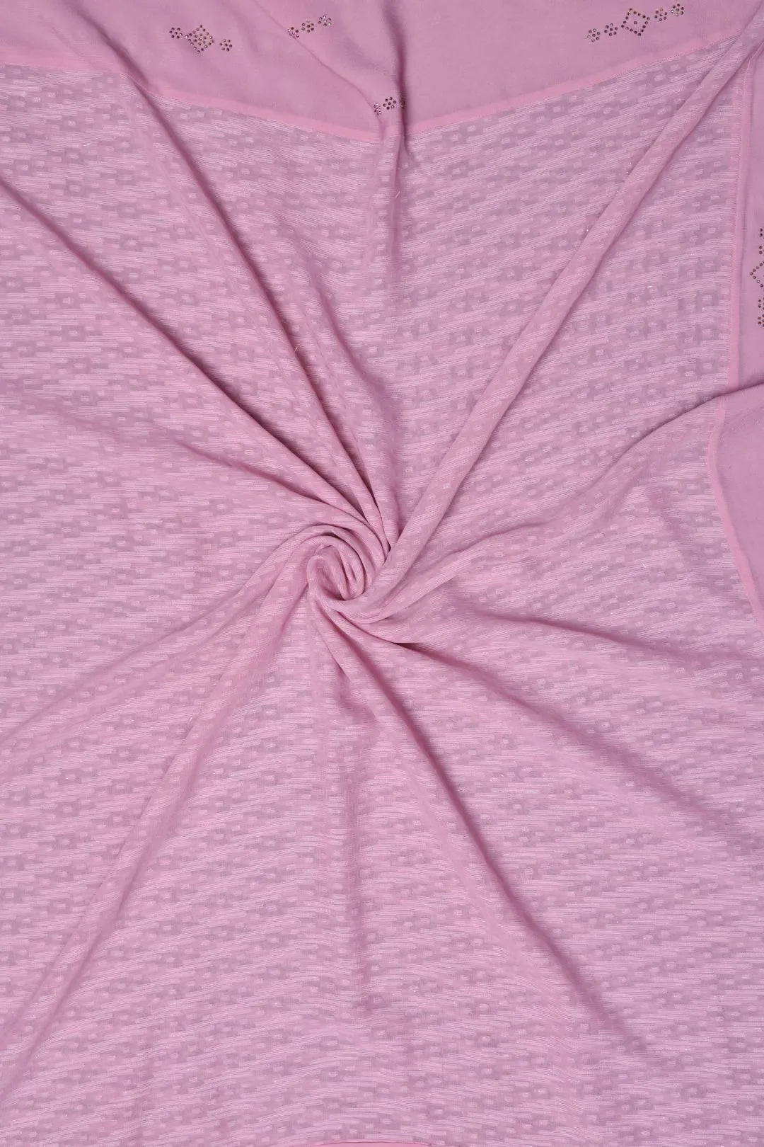 Lilac Textured Diamond Designer Baby Pink Stole for Women - غاجي والا إكسبورت Gajiwala Export