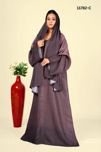 Linen Cotton Shrug in Charcoal Terrain For Women - غاجي والا إكسبورت Gajiwala Export