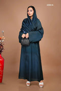 Linen Shrug in Fade with Digital Circle Print - غاجي والا إكسبورت Gajiwala Export