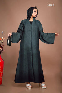 Linen Shrug in Fade with Digital Circle Print - غاجي والا إكسبورت Gajiwala Export