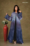 Linen Shrug with Abstract Digital Print Styling - غاجي والا إكسبورت Gajiwala Export