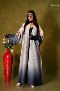 Linen Shrug with Artistic Digital Print Design - غاجي والا إكسبورت Gajiwala Export