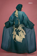 Linen Shrug with Botanical Digital Print For Women - غاجي والا إكسبورت Gajiwala Export