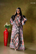Stylish Linen Shrug with Modern Digital Print for Women - غاجي والا إكسبورت Gajiwala Export