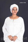 Long Kaftan with Smocking and Ruffle Details - غاجي والا إكسبورت Gajiwala Export