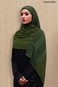 Luminous Royal Dupatta with Scattered Crystal Dots - غاجي والا إكسبورت Gajiwala Export