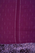 Majestic Berry Wine Velvet Luxury Designer Scarf for Women - غاجي والا إكسبورت Gajiwala Export