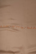 Matte Nude with Single Vertical Sequin Fabric - غاجي والا إكسبورت Gajiwala Export