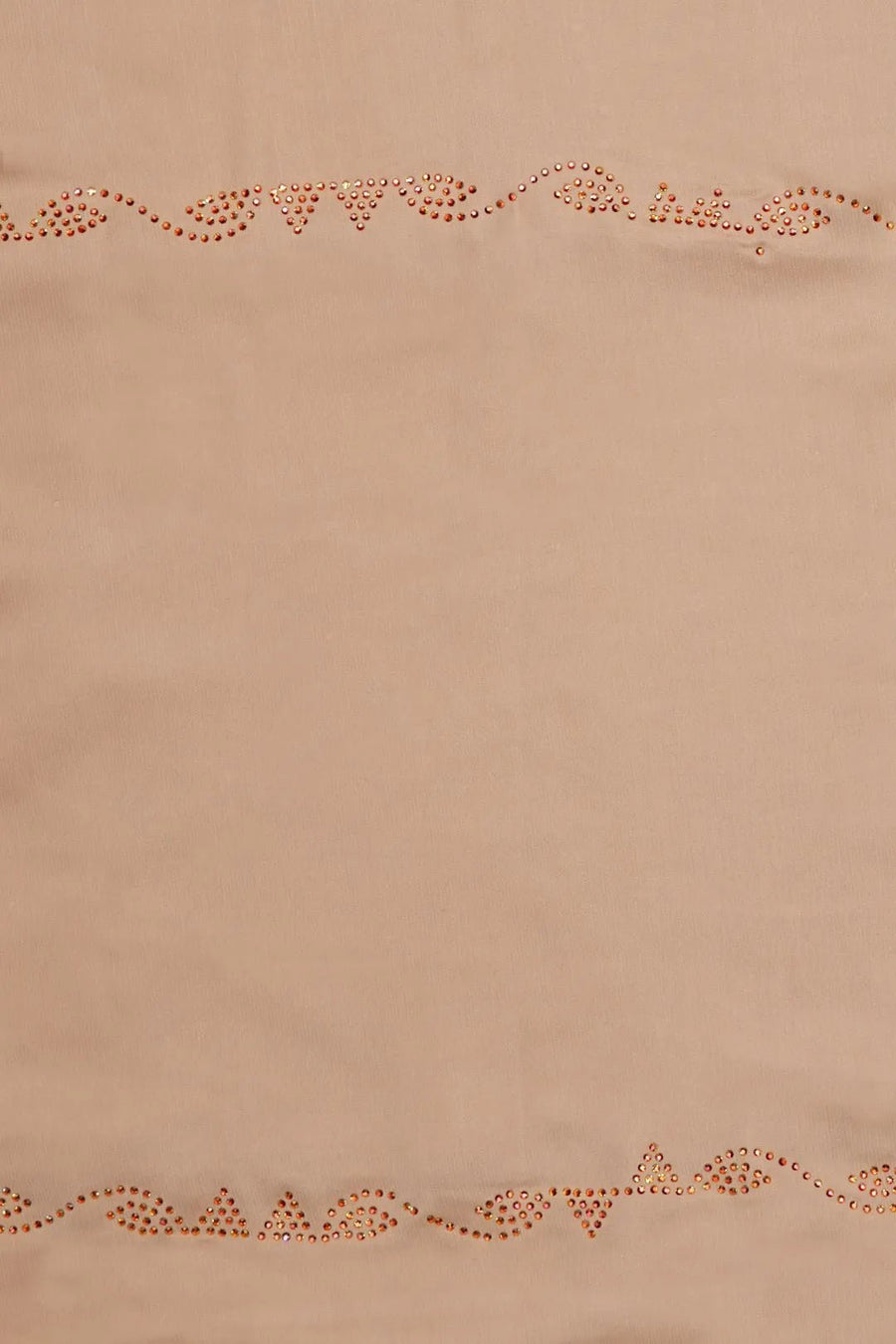Matte Nude with Single Vertical Sequin Fabric - غاجي والا إكسبورت Gajiwala Export