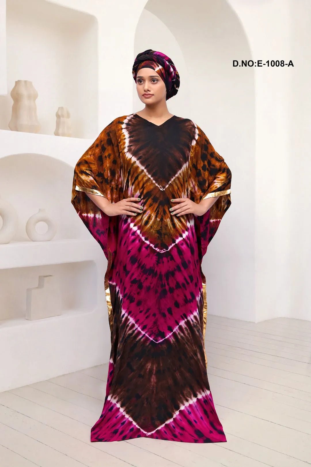 Modern Bohemian Farasha Kaftan Garment - غاجي والا إكسبورت Gajiwala Export