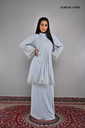 Modest Peplum Top and Long Skirt Ensemble - غاجي والا إكسبورت Gajiwala Export