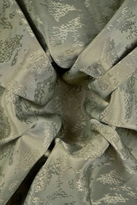 Monochromatic Mehendi Abstract Jacquard Fabric - غاجي والا إكسبورت Gajiwala Export