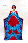 Neon Tie - Dye Farasha Kaftan Maxi Gown - غاجي والا إكسبورت Gajiwala Export