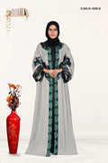Opulent Geometric Embroidered Long Shrug - غاجي والا إكسبورت Gajiwala Export