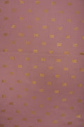 Pink Fabric with Scattered Metallic Gold Buti Print - غاجي والا إكسبورت Gajiwala Export