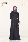 Pleated Abaya with Subtle Embellishment For Women - غاجي والا إكسبورت Gajiwala Export