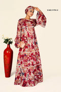 Rayon Kaftan with Artistic Digital Floral Print - غاجي والا إكسبورت Gajiwala Export