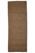 Rich Chocolate Textured Stole with Iridescent Motif - غاجي والا إكسبورت Gajiwala Export