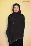Rich Dupatta with Heavy Zigzag Crystal Border - غاجي والا إكسبورت Gajiwala Export
