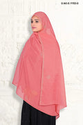Saffron Luminous Dupatta with Crystal Vine Border - غاجي والا إكسبورت Gajiwala Export