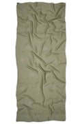 Sage Green Textured Stole with Scattered Rhinestone Motifs - غاجي والا إكسبورت Gajiwala Export