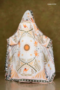 Satin Shrug with Elegant Digital Print For Women - غاجي والا إكسبورت Gajiwala Export