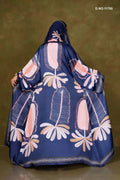 Satin Shrug with Elegant Floral Digital Print Styling - غاجي والا إكسبورت Gajiwala Export