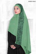 Sheer Dupatta with Shimmer and Floral Print - غاجي والا إكسبورت Gajiwala Export
