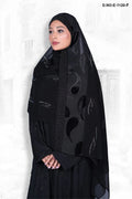 Sheer Dupatta with Shimmer and Floral Print - غاجي والا إكسبورت Gajiwala Export
