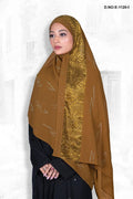 Sheer Dupatta with Shimmer and Floral Print - غاجي والا إكسبورت Gajiwala Export