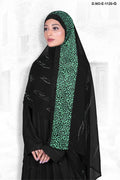 Sheer Dupatta with Shimmer and Floral Print - غاجي والا إكسبورت Gajiwala Export
