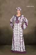Shibori Print Kaftan with Embellished Trim For Women - غاجي والا إكسبورت Gajiwala Export