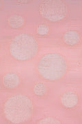 Soft Pink Monochromatic Polka Dot Brocade Fabric - غاجي والا إكسبورت Gajiwala Export